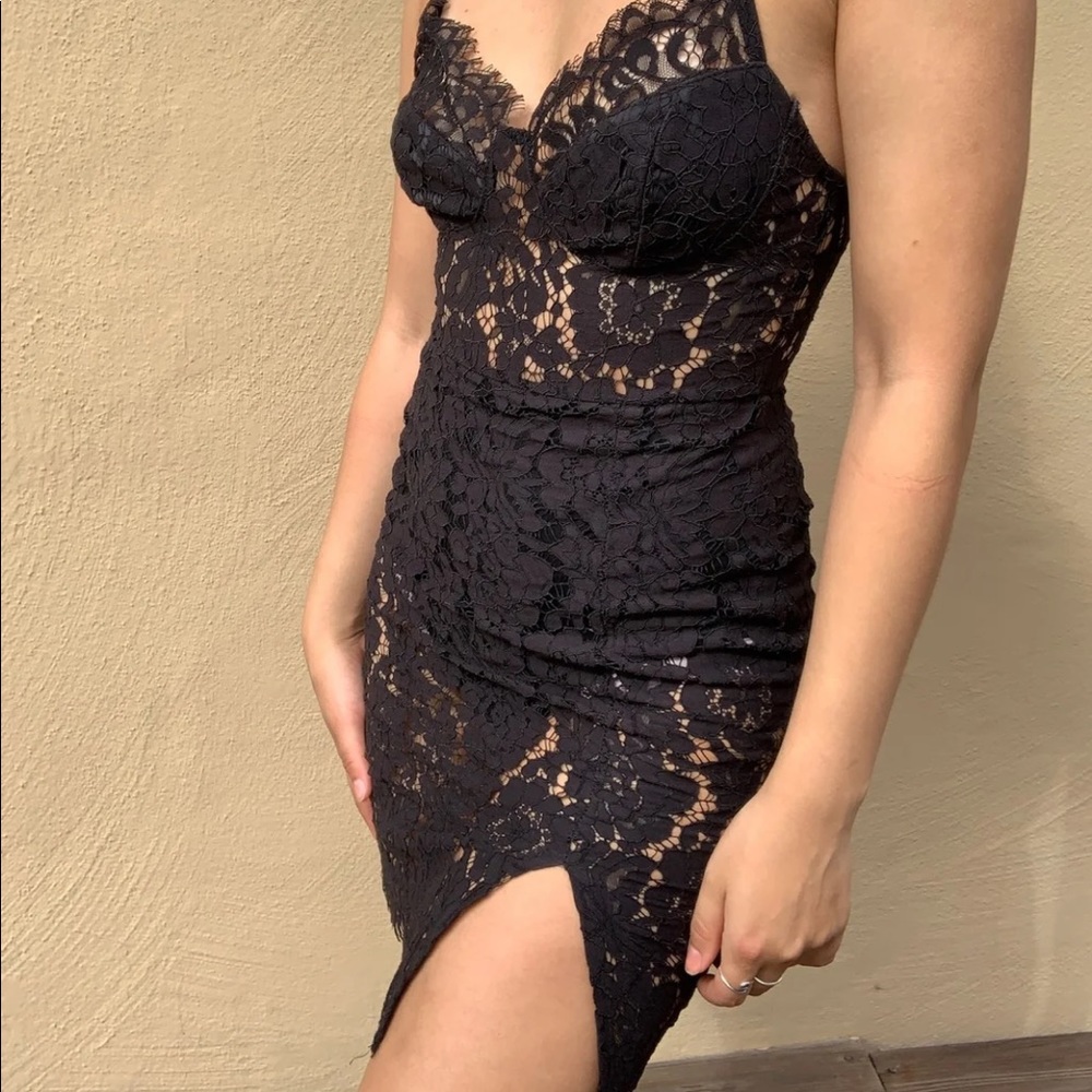 PRETTY LITTLE THING | Black Dress